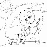 Sheep Funny Coloring Pages Seipp Dave Drawn sketch template