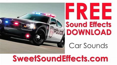 car sound effects youtube