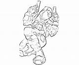 Taskmaster Coloring Capcom Marvel Vs Pages Guns sketch template