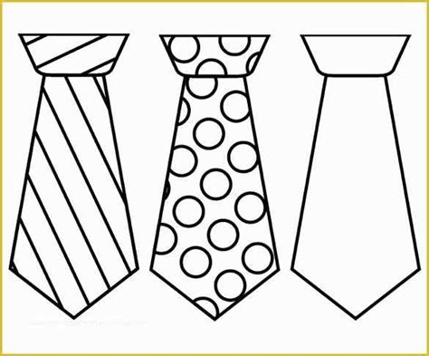 printable tie template   printable tie templates