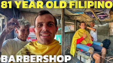 becomingfilipino 81 year old filipino barber surprised by canadian in