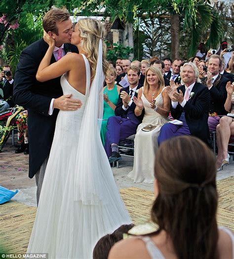 holly branson shares her first married kiss with husband fred andrews