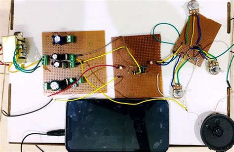 simple audio tone control circuit diagram