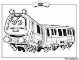 Chuggington Recortar Pegar sketch template