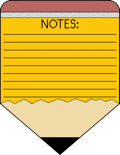 clipart note