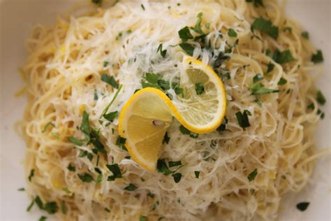 A Girl A Market A Meal Lovely Lemon Capellini