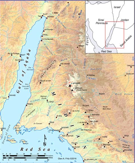 Where Was Ancient Midian 2 From Egypt Ancient Exodus