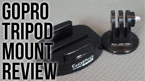 gopro tripod mount review youtube