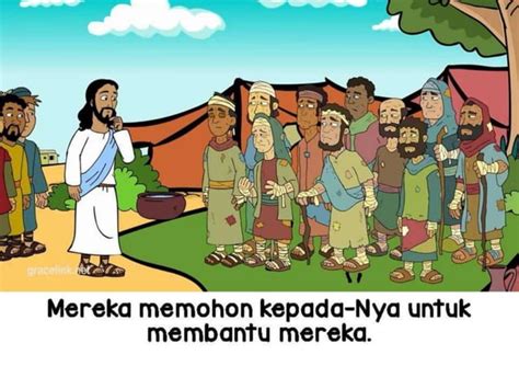 Yesus Menyembuhkan 10 Orang Kusta