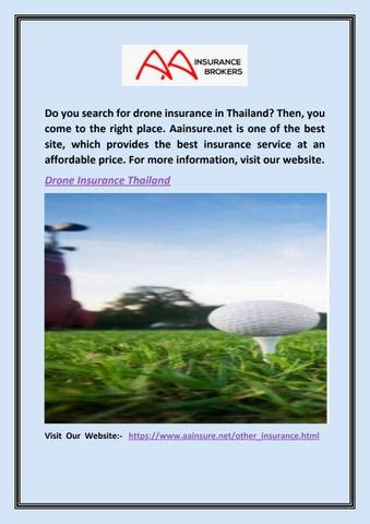 drone insurance thailand aainsurecom  aainsure issuu