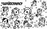 Tokidoki Unicorno Coloring Pages sketch template