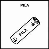 Pila Pictograma Educasaac sketch template