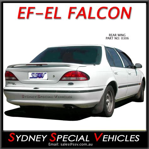 rear spoiler  ef el falcon sedan ef xr style