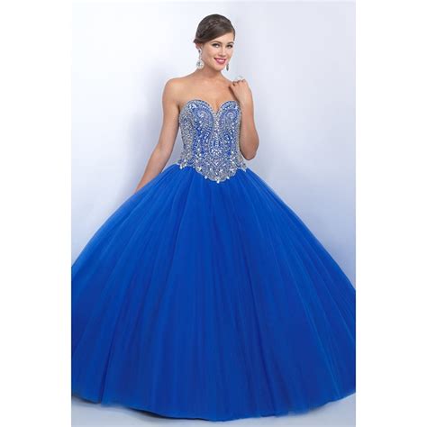 Buy 2017 Royal Blue Quinceanera Dresses Ball Gown