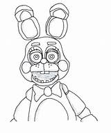 Bonnie Coloring Fnaf Freddy Toy Pages Chica Springtrap Fazbear Para Nights Five Colorear Mangle Dibujos Bunny Krueger Drawing Color Freddys sketch template