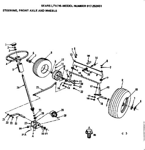 craftsman lt lawn mower parts diagram reviewmotorsco