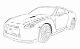 Gtr Nissan Sketch R35 Drawing Skyline Coloring Pages Draw Template 35 Drawings Deviantart Paintingvalley Step Cars Source Trending Days Last sketch template