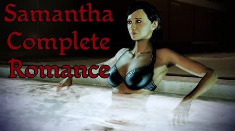 Mass Effect Trilogy Samantha Complete Romance Youtube