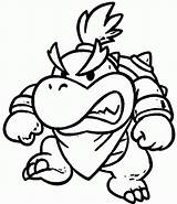 Bowser Coloring Pages Mario Jr Star Dry Cartoon Printable Bad Characters Guys Drawing Super Sonic Clipart Color Paper Grateful Dead sketch template