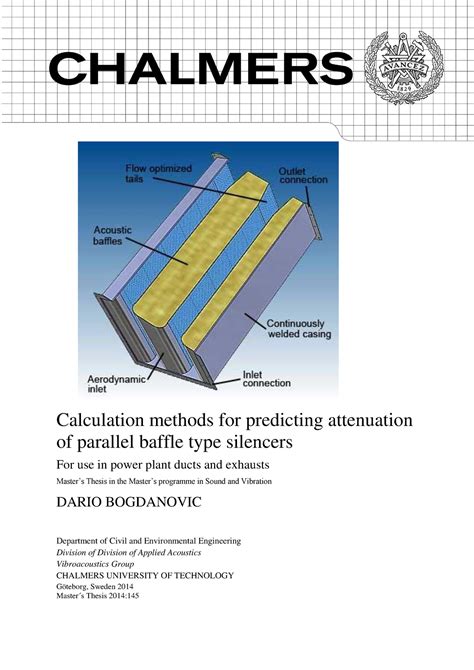 sound attenuation air borne noise acoustics calculation methods  predicting attenuation