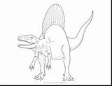 Spinosaurus Coloring Getdrawings Getcolorings Pages sketch template