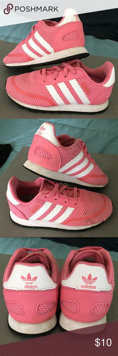 girls pink adidas ortholite sneakers size  pink adidas adidas shoes sneakers adidas