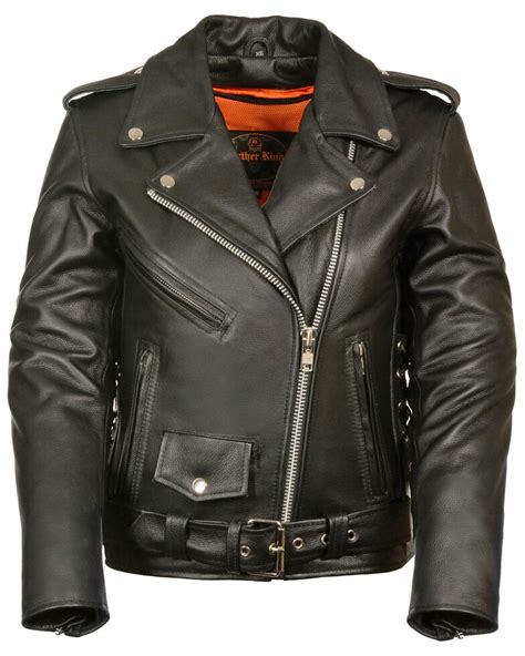 Milwaukee Leather Women S Full Length Side Lace Leather Motorcycle