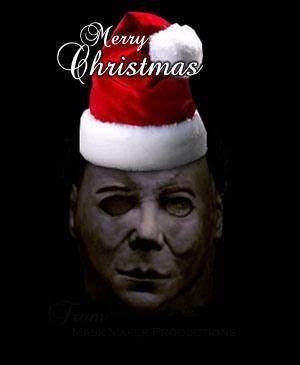 michael myers christmas im scared scary holiday scary christmas