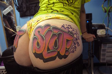 she s totally not going to regret this tattoo [nsfw]