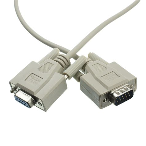 ft null modem cable ul db male  db female