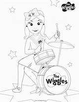 Wiggles Pages Coloring Emma Drawing Printable Print Kids Birthday Colouring Wiggle Printables Color Template Drawings Choose Board Mickey Mouse Getcolorings sketch template