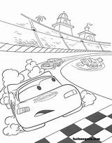 Coloring Mcqueen Pages Printable Lightning Popular sketch template