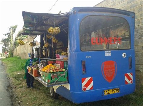 kenyan man converts a bus into a mobile grocery store naibuzz