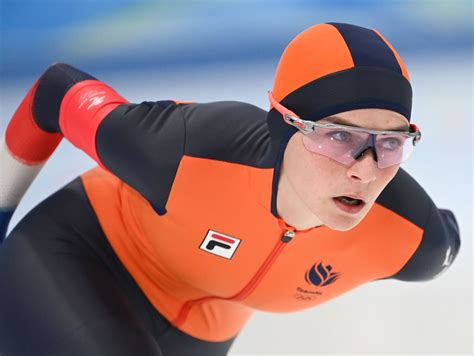 Dutch Speed Skater Schouten Snatches Women S 3 000m Gold With New