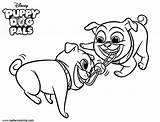 Pals Coloring4free Bingo Rolly Hissy sketch template