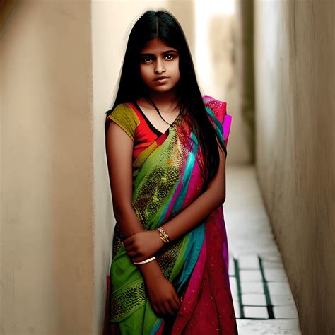 fille indienne de 16 ans · creative fabrica