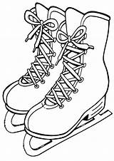 Coloring Skates Pages Print sketch template