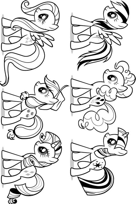 pony coloring pages