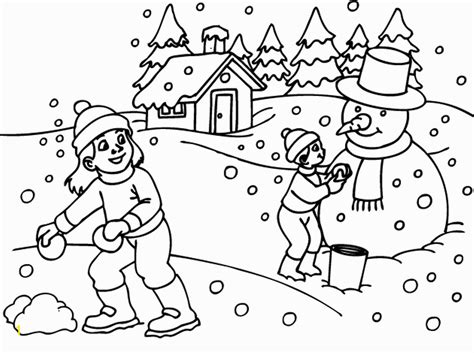 preschool winter coloring pages divyajanan