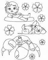 Moana Printable Vaiana Ausmalbilder Oceania Colorare Crab Coloringpagesonly Malvorlagen Prinzessin Babies Getcolorings Coll sketch template