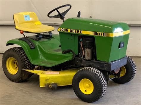 john deere  lawn tractor  lawn equipment   bid
