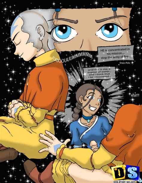 aang and katara learning the sperm control