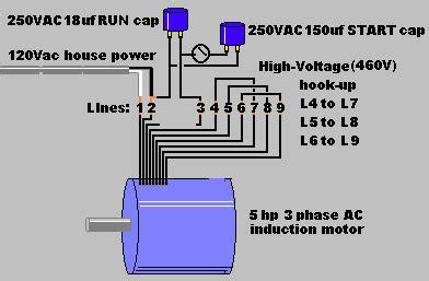 ac motor capacitor wiring ac motor kit picture