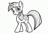 Coloring Pony Little Pages Printable Popular sketch template