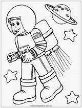 Astronaut Astronot Mewarnai Astronauts Animasi Anak Angkasa Cita Luar Rocket Antariksa Helpers Astronout Citaku sketch template