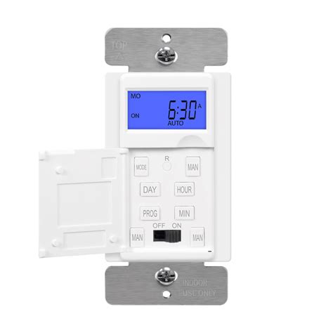 day digital  wall programmable timer switch enerlites