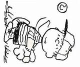 Coloring Pages Brown Charlie Printable Book Halloween Peanuts Kids Snoopy Linus Fictional Characters Children Young Getdrawings Getcolorings sketch template