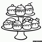 Coloring Pages Muffin Man Colouring Related sketch template