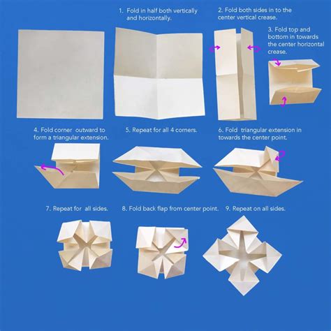 Simple Snowflake Origami – Paperconnection