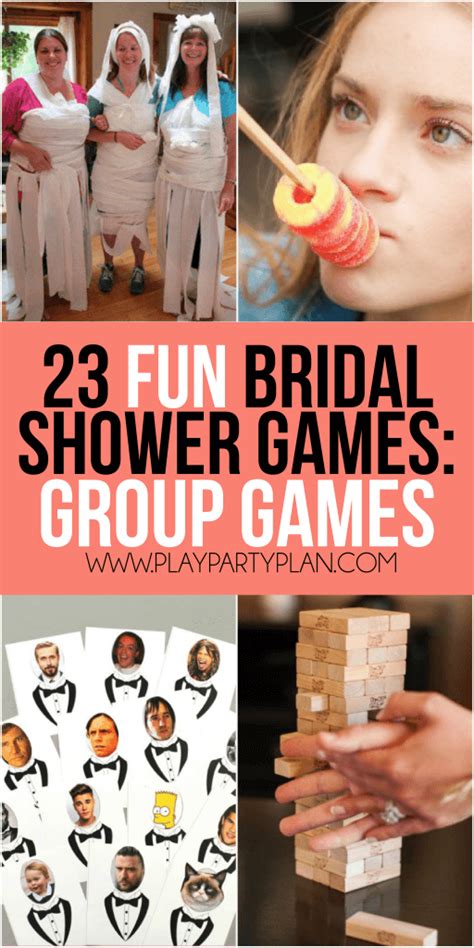 23 More Fun Bridal Shower Games Play Party Plan
